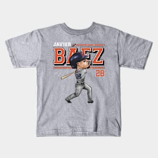 Javier Baez Detroit Cartoon Kids T-Shirt